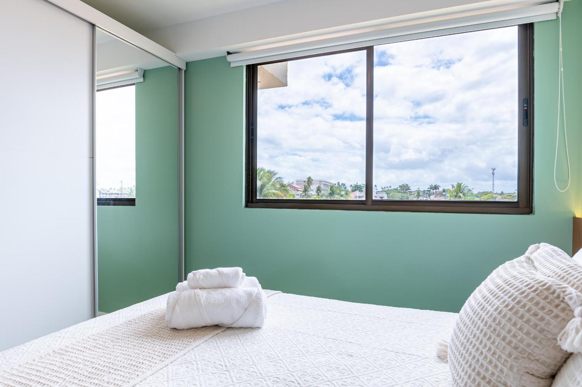 Flat Design Moderno, 3qts, Resort Beira Mar, PetFriendly Porto de Galinhas Exterior foto