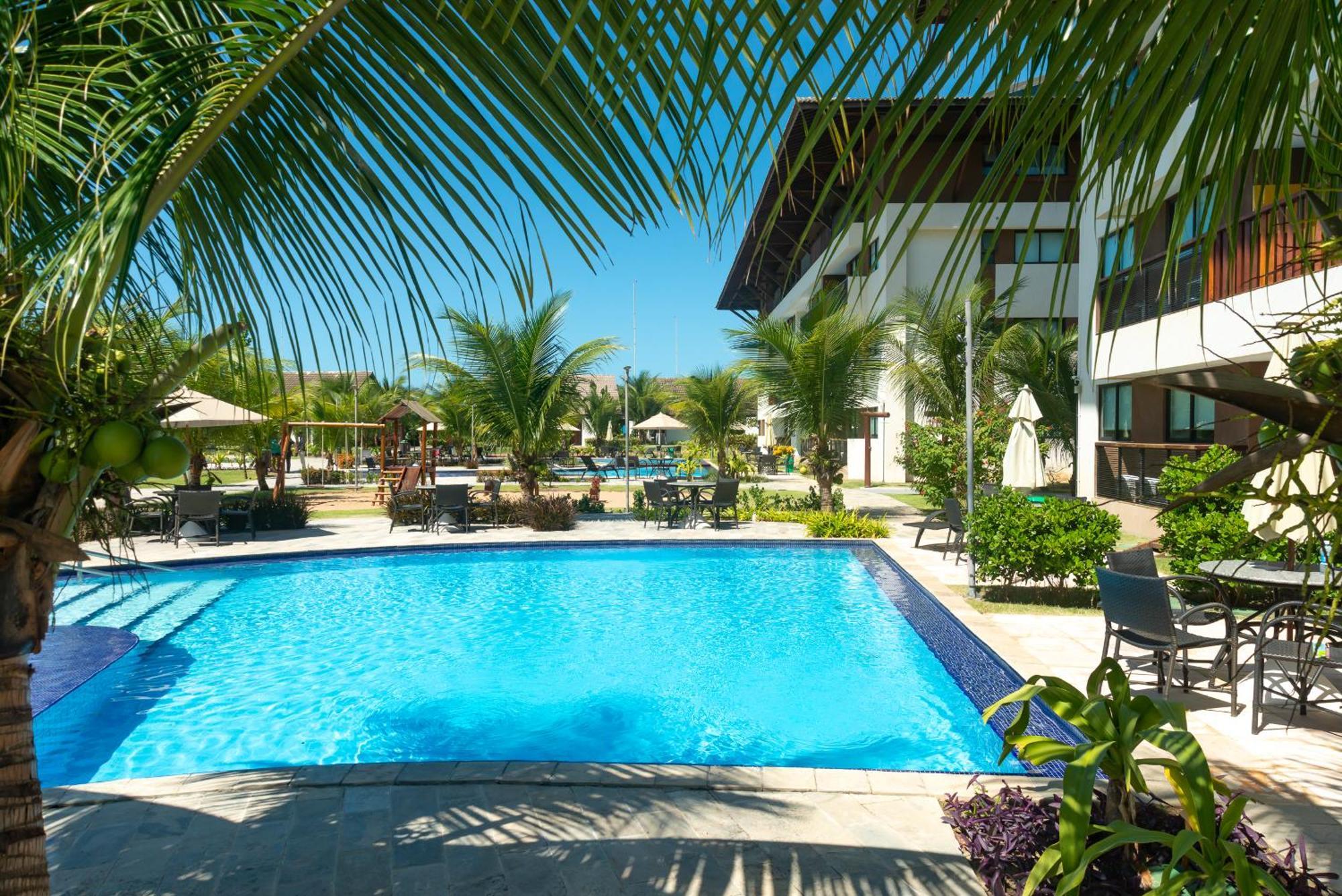 Flat Design Moderno, 3qts, Resort Beira Mar, PetFriendly Porto de Galinhas Exterior foto